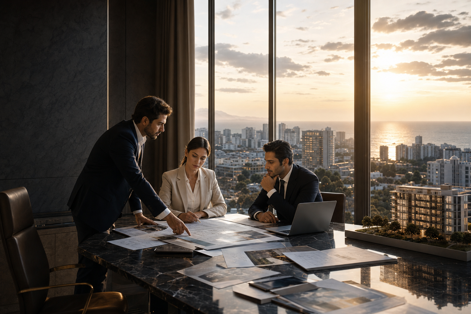 Alberdi Investment danışmanları gayrimenkul yatırım planlarını değerlendiriyor